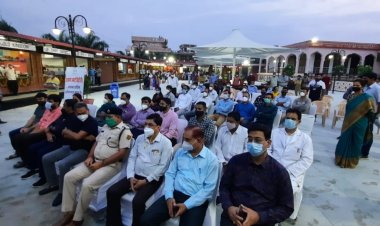 जेएलएन अस्पताल के सात चिकित्सकों सहित 16 स्वास्थ्य कर्मियों का सम्मान