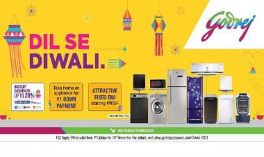 गोदरेज अप्लायंसेज ने कई नये प्रोडक्ट्स और आकर्षक स्कीम्स के साथ इस त्योहारी सीजन में दहाई अंकों में वृद्धि का लक्ष्य रखा