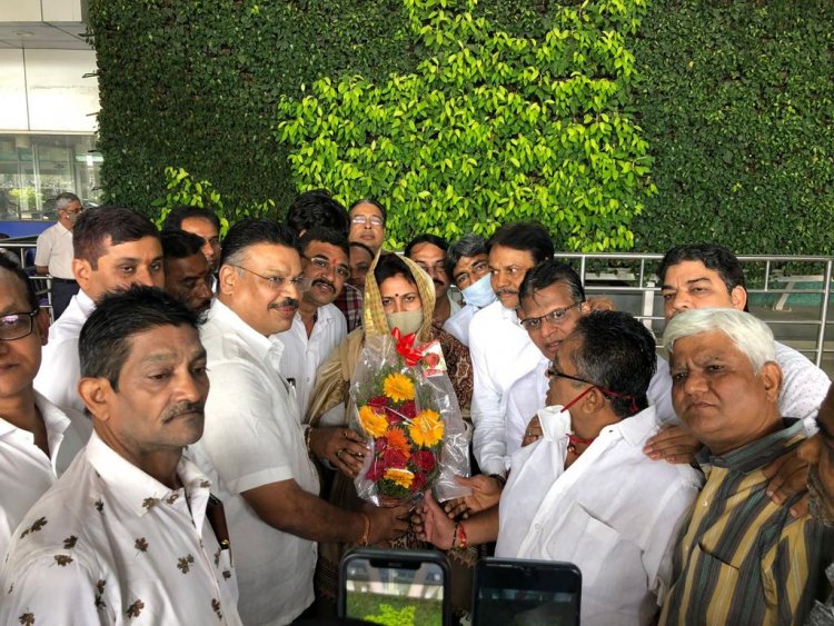 चेन्नई एयरपोर्ट पर झलका इन्वेस्ट राजस्थान का उत्साह