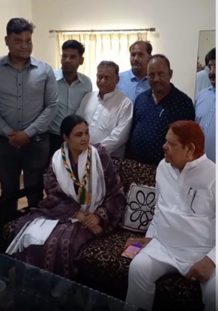 अजमेर पहुंची अर्चना शर्मा: बोली- AAP कहीं की ईंट, कहीं का रोड़ा, कांग्रेस का विकल्प तो दूर केंडिडेट भी खड़े नहीं कर पाएगी