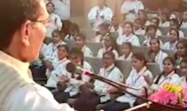 बेटियों से बोले CM शिवराज:'चौथी बार इसलिए मुख्यमंत्री बना, ताकि आपका भविष्य पक्का करके जाऊं'