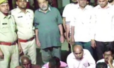 रेलवे इंस्टीट्यूट में जुए की फड़ पकडे़ जाने के बाद कार्रवाई!!