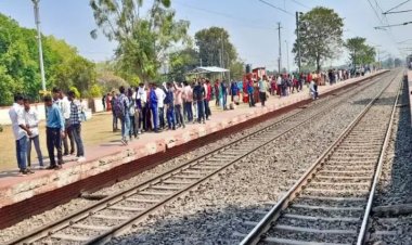 अजमेर-सियालदह एक्सप्रेस ट्रेन से कटकर महिला की दर्दनाक मौत, टुकड़ों में मिला शव