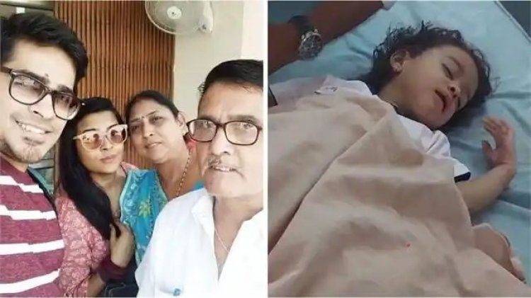 भयानक सड़क हादसे में माता-पिता और बेटे-बहू की मौत: परिवार में अब सिर्फ 3 साल की बच्ची बची, उड़ गए कार के चिथड़े