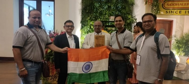 TPADL टीम संवाद ने श्रीलंका के कोलंबो में लहराया भारत का तिरंगा झंडा*