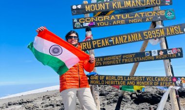 टाटा पावर अजमेर की नैंसी आनंद ने रचा इतिहास: अफ्रीका और यूरोप की सबसे ऊँची चोटियाँ भी की फतह